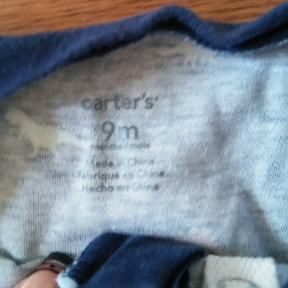 Sold..Carter's Boy Size 9 Months New Pajama Lot .. - Picture 3 of 8
